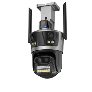 Cámara DE SEGURIDAD ICsee Cuatro lentes 6K 12MP 8X <span class=keywords><strong>Zoom</strong></span> óptico Exterior WiFi Inalámbrico Video Seguridad Seguimiento automático CCTV Cámara IP - Product Image 6