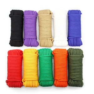 Chine Corde à linge polyvalente en nylon multicolore longue ligne de lavage pour Camping et randonnée utilitaire pour cordon de vêtements d'<span class=keywords><strong>escalade</strong></span> - Product Image 2