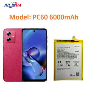 Lithium-ion batterijen PC60 voor Motorola Moto G24 G54 5G G54 Power 5G smartphone batterijen, fabrieksgecustomizeerd - Product Image 1
