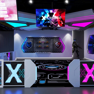 Leke VR Arena, centre commercial VR intérieur/extérieur, machine de jeux VR 9D, simulateur de tir VR multijoueur, parc d'aventure, simulateur VR - Product Image 1