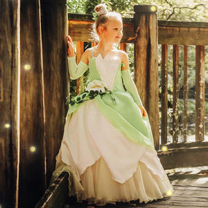 <span class=keywords><strong>La</strong></span> <span class=keywords><strong>grenouille</strong></span> <span class=keywords><strong>princesse</strong></span> Costume pour enfants filles Tiana film Cosplay carnaval habiller <span class=keywords><strong>princesse</strong></span> robes <span class=keywords><strong>de</strong></span> jeu <span class=keywords><strong>de</strong></span> rôle - Product Image 3
