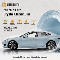 Film TPU pour carrosserie automobile changeant de couleur, 7,5 mil, auto-réparant, anti-rayures, protection UV-IR, protection de peinture PPF, garantie 5 ans