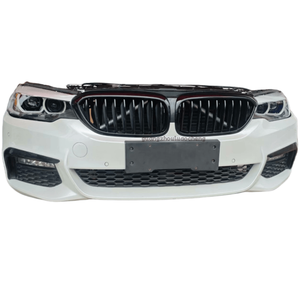 Para <span class=keywords><strong>BMW</strong></span> <span class=keywords><strong>5</strong></span> Series G30 G38 M5 Montaje de parachoques delantero Boquilla Marco del tanque de agua Faro Red media para 525i 530i 540i Parachoques de coche - Product Image 2