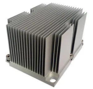 Dampf kammer Kühlkörper Server Kühlkörper CPU Kühler Extrusion Aluminium 2U Kühlkörper Export