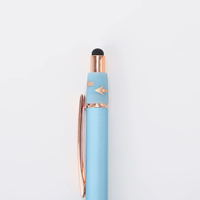 Stylo à bille en métal avec logo personnalisé, stylet rotatif
