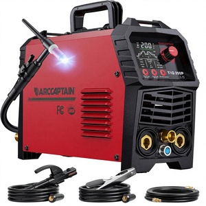 ARCCAPTAIN TIG200P 200Amp DC 5.1HF/Lift/Pulse/Spot TIG-staaflasapparaat 110V/220V dubbele spanning multi-proces lasmachine - Product Image 1