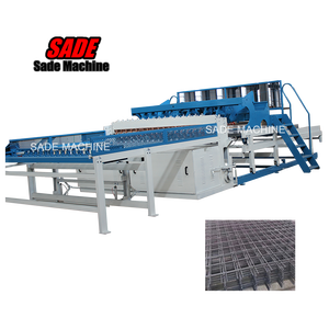 Máquina Automática de Soldadura de Alta Rigidez para Malla de Alambre y Construcción de Acero, Control por Pantalla Táctil PLC, Motor <span class=keywords><strong>SADE</strong></span>, Voltaje 380V/220V - Product Image 3