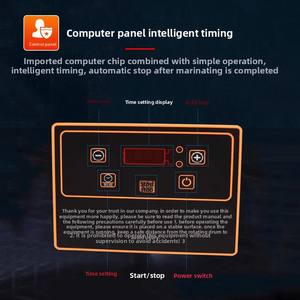 Máquina Marinadora Comercial, Tambor para Marinar Carne, Marinador al Vacío, con 1 Año de Garantía, para Hamburguesas y Pollo Frito - Product Image 2