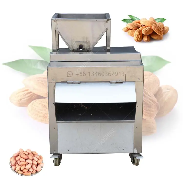 Stainless Steel Nut Chopper Food Cashew Peanut Cutting Machine Hazelnut Slicing Machine