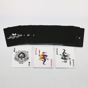 Custom Advertising Poker Cards Rounded Corners Personalized Glossy Finish Classic Casino Playing Cards - Product Image 1