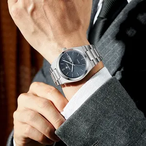 <span class=keywords><strong>Reloj</strong></span> PAAZOMU <span class=keywords><strong>Original</strong></span> de Lujo para Hombre, <span class=keywords><strong>Reloj</strong></span> de Cuarzo de Acero Inoxidable con Cronógrafo, Fecha y Luminiscencia, Resistente al Agua - Product Image 4