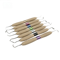 Spatule de remplissage en résine composite dentaire autoclavable 1 pièce, instrument de remplissage en résine dentaire pour la restauration esthétique