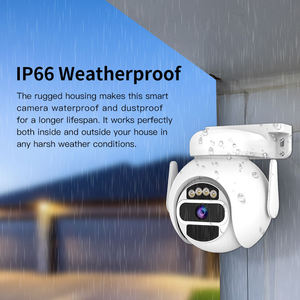 SMARSECUR Cámara de 3MP con Lente IP66 Impermeable, Visión Nocturna en Color, WiFi 5G/4G GSM, Carga Solar Continua de 365 Días, Detección Humana PIR - Product Image 4