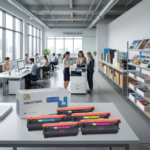Cartucho de Tóner Chinamate para HP 508a, Compatible con HP Color LaserJet Enterprise M552dn M553dn MFP M577dn - Product Image 4
