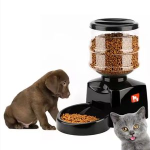 Tazón inteligente automático para mascotas <span class=keywords><strong>de</strong></span> 5,5 L, alimentador automático <span class=keywords><strong>de</strong></span> comida para mascotas con grabación <span class=keywords><strong>de</strong></span> mensajes <span class=keywords><strong>de</strong></span> voz y <span class=keywords><strong>pantalla</strong></span> LCD - Product Image 2