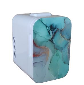 <span class=keywords><strong>Mini</strong></span> réfrigérateur de soin de la peau avec porte en marbre de couleur personnalisée de 8 L, réfrigérateur et chauffe-eau <span class=keywords><strong>pour</strong></span> le maquillage, la beauté, la maison, le camping, la <span class=keywords><strong>tente</strong></span>, le bureau - Product Image 2