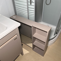 Vente en gros Maison moderne mobile préfabriquée Maison mobile en conteneur Maison modulaire en conteneur mobile pour bureau