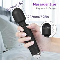 RUIHE Frauen Sexspielzeug USB-Aufladbarer Klitoris-Stimulator Weiblicher Masturbationsstab AV Vibrator