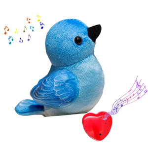 Casa de árbol de animales simulados, juguetes educativos de peluche, Nido de Pájaro, juguetes de animales de peluche, juguetes de pájaro pequeño, regalo para niños con grabadora de voz - Product Image 1