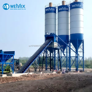 HZS90 Centrale à béton Centrale à béton stationnaire Centrale à béton prêt à l'emploi Mélangeur à béton alimenté par courroie - Product Image 1