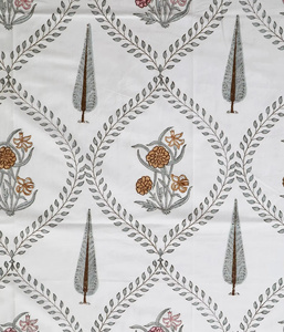 Parure de lit florale bohème à motifs végétaux imprimés à la main avec housses de coussin, drap de lit en coton indien pour lits Queen et King, idéale pour la maison et l'hôtel - Product Image 5