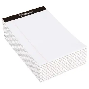 Bloc de notas con logotipo personalizado impreso, planificador diario, tableta para hacer lista, Bloc de notas, cuaderno forrado, escritura en blanco