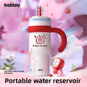 Bablov Big <span class=keywords><strong>Mac</strong></span> – Tasse isotherme sous vide en acier inoxydable grande capacité pour femme, idéale pour l'extérieur, design élégant - Product Image 2