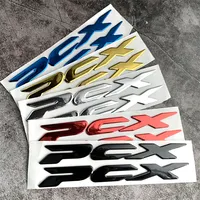 Autocollants 3D imprimés UV pour moto Honda PCX150/125, emblème PCX, badge, logo, décalcomanies, accessoires de moto pour scooter, accessoires pour voitures