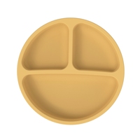 Nourriture sans Bpa aspiration divisée assiette en Silicone pour bébé enfants plats enfants bol d'alimentation cuillère ensemble