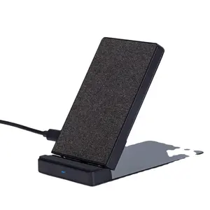 mobile phone wireless charger stand, black color qi ,for samsung wireless charger