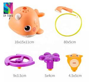 SY impermeável banheiro chuveiro baleia automática água spray banho brinquedos - Product Image 6