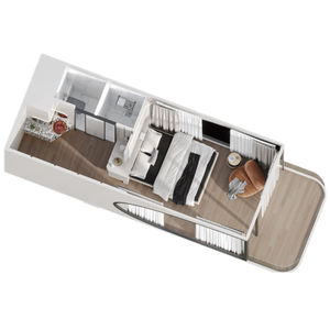 Casa contenedor de envío expandible de 40 pies y 20 pies con panel sándwich de acero ligero de instalación rápida, casa prefabricada de 5 dormitorios a la venta - Product Image 6