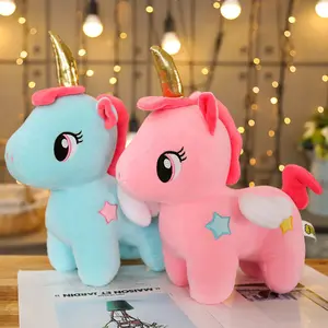 Kawaii Soft Stuffed Plush Toy Unicorn Animal Baby Kids Appease Sleeping Pillow Plush Unicorn Toy