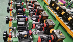 Machine automatique de profilage en acier inoxydable pour la fabrication de profilés de cloisons sèches, de montants métalliques, de rails et de tubes ronds en acier - Product Image 5