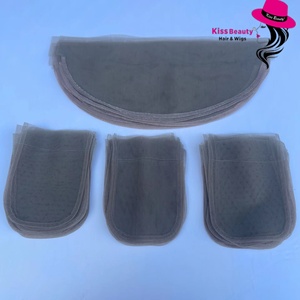 批发2x6 4x4 5x5 13x4透明蕾丝假发网，用于制作假发封口正面发网假发配件 - Product Image 3