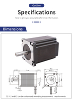 Kit de moteur pas à pas Cnc, entraînement pas à pas en boucle fermée, 4 axes, avec pilote Cl86 + alimentation