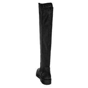 Bottes longues à talon bloc de 4cm pour femmes, bottes extensibles épissées pour femmes - Product Image 6