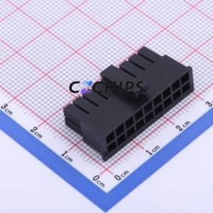 HC-MX3.0-2*9Y Housing (Wire-to-Board / Wire-to-Wire) P=3mm Connector 2x9P 3mm Micro-Fit (MX 3.0) 3mm - Product Image 1