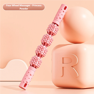 Bâton de massage musculaire à picots pour le soulagement des douleurs, outil de massage des mollets et des fascias pour le yoga, en PP, longueur 36 cm, unisexe - Product Image 4