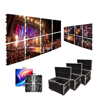 Hızlı Kilitlenebilir P2.97 İç Mekan Sahne LED Kiralık Ekran 500x500mm Döküm Alüminyum Kabinli Konser Düğün Etkinlik Sahne Gösteri Vitrini