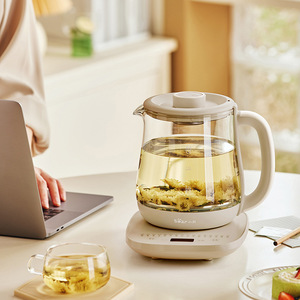 เครื่องชงชา Little Bear กาต้มน้ำแก้วขนาด 1.5 ลิตร สำหรับใช้ในบ้านและสำนักงาน - Product Image 2