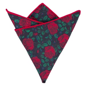 مانشيانغ مخصص مصنوع يدويًا من الحرير الخالص مربعات جيب منديل قطن عالي الجودة - Product Image 3