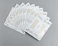 Circuit imprimé en aluminium résistant aux hautes tensions, sur mesure, épaisseur 1,2 mm, cuivre 35 µm, pour éclairage LED haute puissance