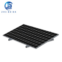 Facile à installer, vente en gros, système de fixation de tuiles solaires en zinc-aluminium-magnésium pour panneaux solaires