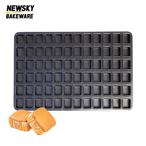 72 dây đai vuông dứa Shortcake khuôn bánh mì nướng PAN thương mại công nghiệp Bánh Mì Bánh mì khay - Product Image 5