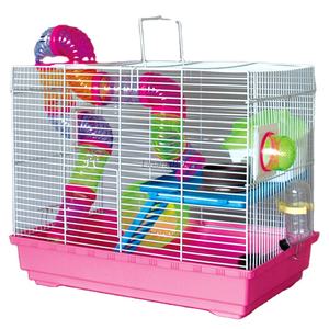 Yeni varış yüksek kaliteli katlanır plastik boru boru Hamster kafesi - Product Image 1