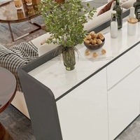Armoire de rangement commerciale moderne et minimaliste en contreplaqué, réglable en hauteur, avec tiroirs verrouillables, multifonctionnelle pour l'école, la maison et le bureau