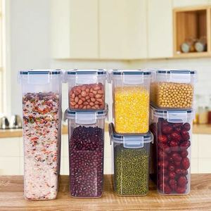 Hot Selling Multifunctional Rectangular 1600ml PP <b>Plastic</b> Europe Style Storage <b>Box</b> with Lid for Moisture-proof Food Preservation - Product Image 6