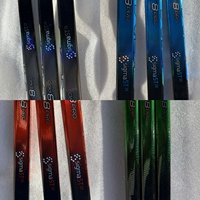 Bâton de hockey sur glace en fibre de carbone Mixture Kick Point Ft8 Pro en stock P90TM P28 P92 P88 55 65 Flex YTH JR INT SR Orange Vert