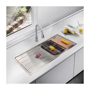 1200X500mm毫米畅销产品fregaderos de cocina洗衣机厨房配件厨房水槽带排水板
